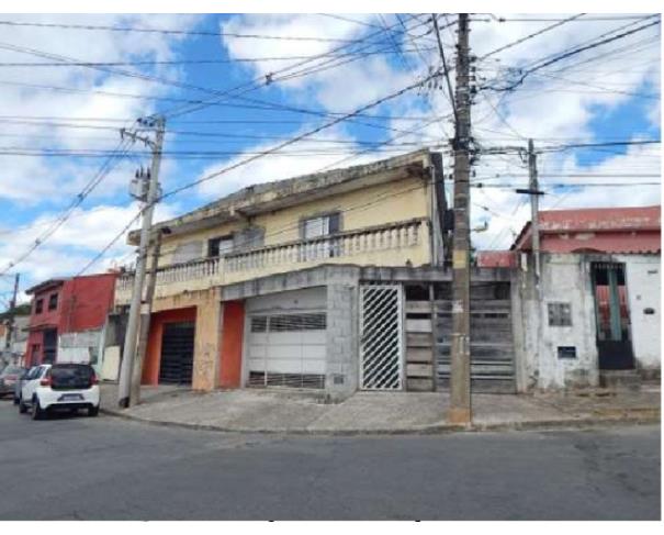 Foto de DIREITOS DO TERRENO COM 2 CASAS E 2 SALÕES COM 185,50M² - VILA PAULISTA - MOGI DAS CRUZES