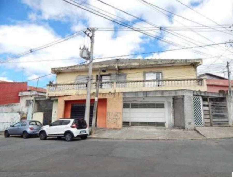 Foto de DIREITOS DO TERRENO COM 2 CASAS E 2 SALÕES COM 185,50M² - VILA PAULISTA - MOGI DAS CRUZES